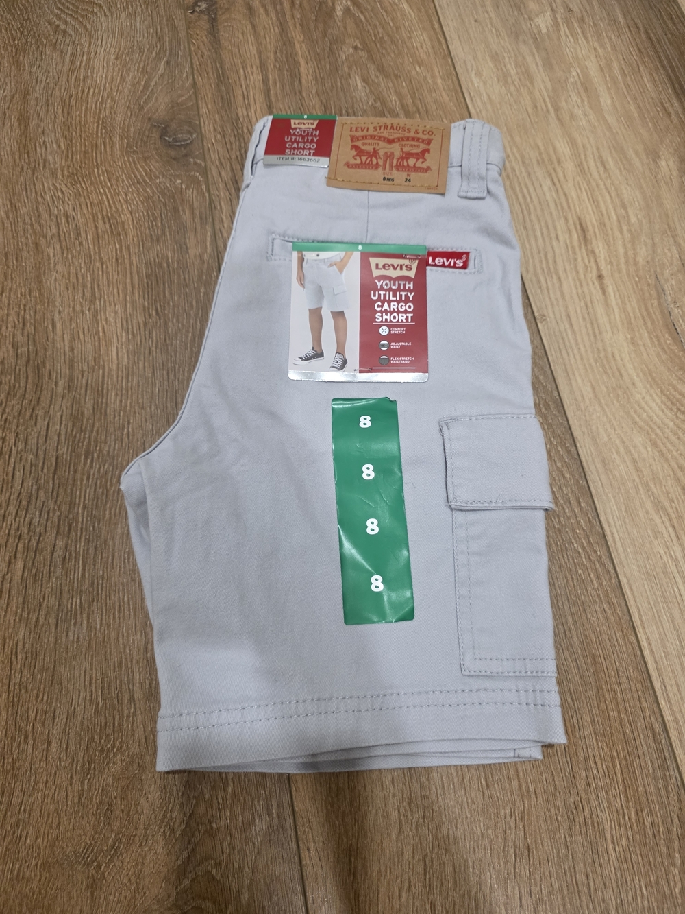 Levi's Light Gray Men's Cargo Shorts